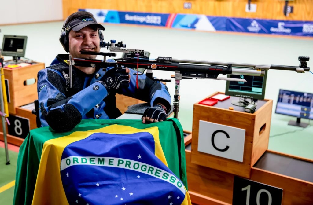 Alexandre Galgani no Parapan de Santiago 2023