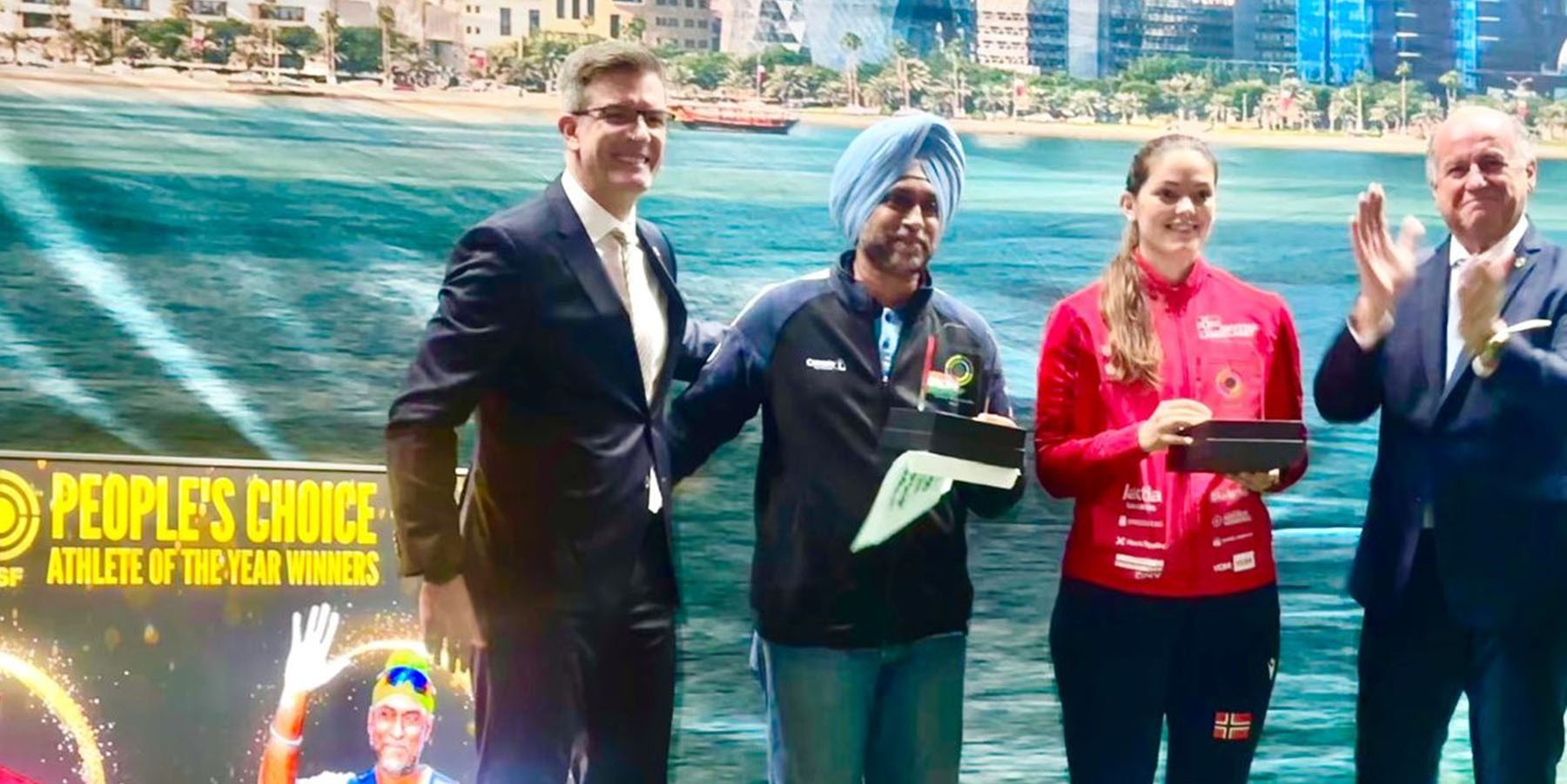 Cassio Rippel na Cerimonia dos Melhotes Atletas de 2025