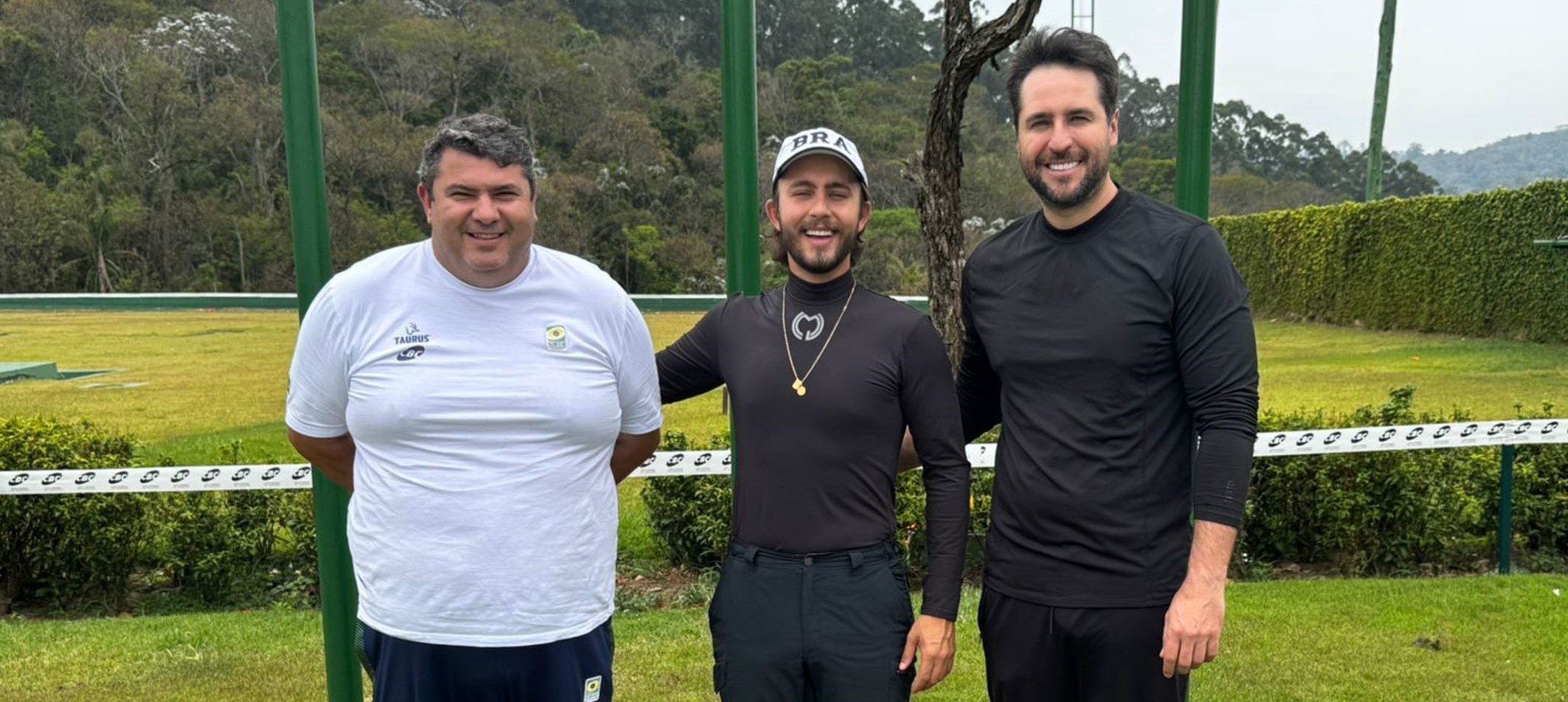 Eneias Mendes, Leonardo Lustoza e Lucas Bellenzier