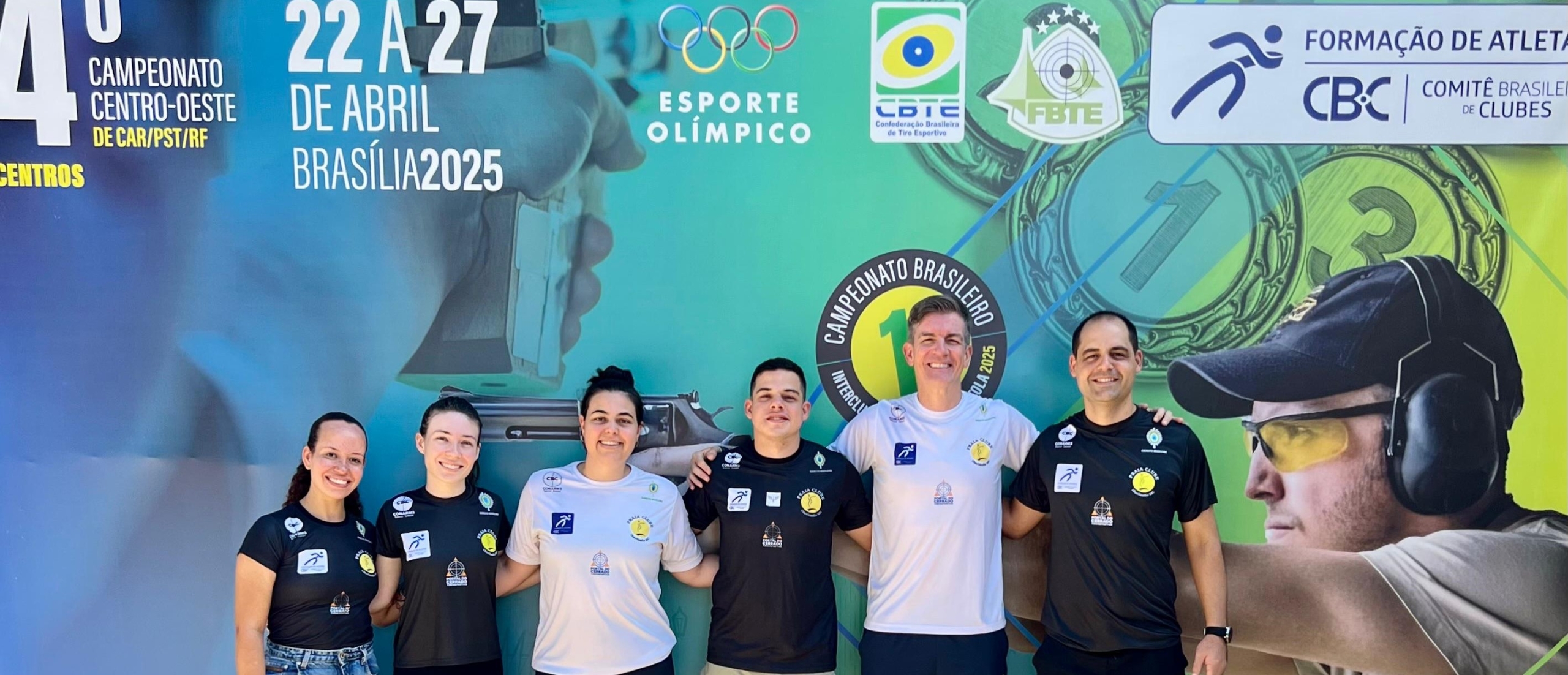 Equipe de Carabina do Praia Clube Uberlandia