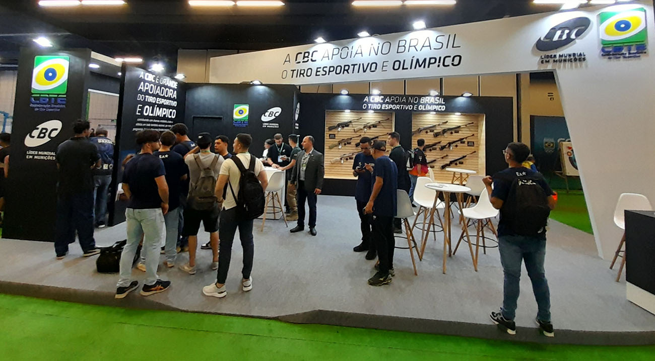 Estande da CBTE e CBC na COB EXPO