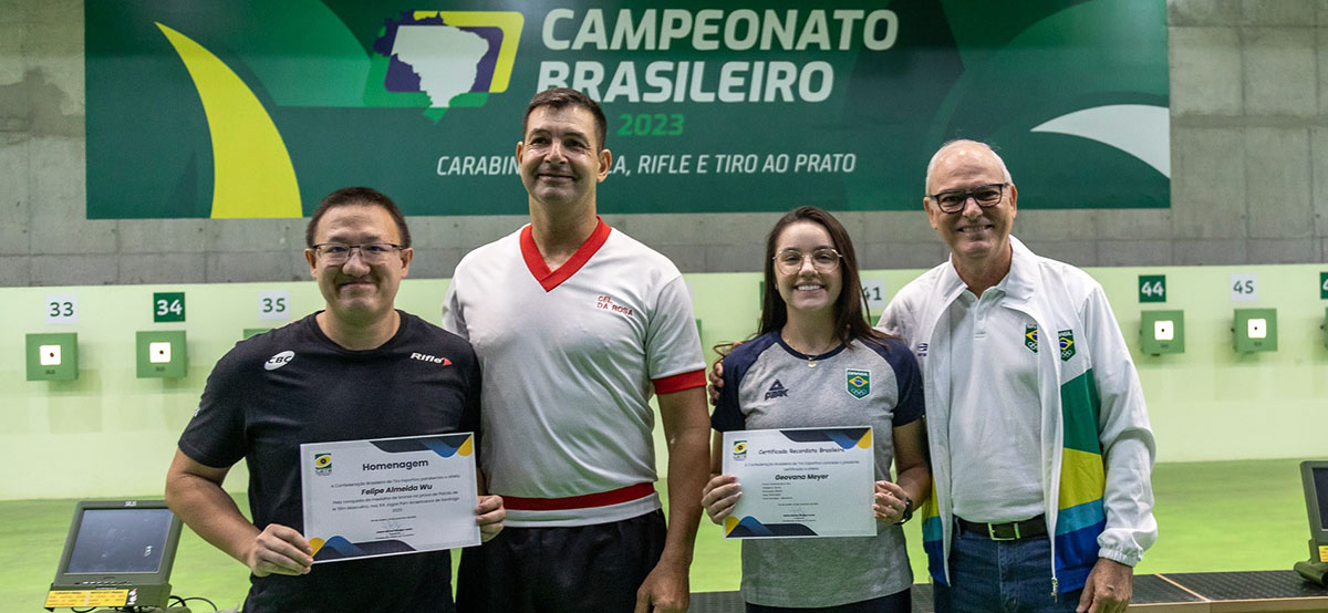 Felipe Wu, Coronel da Rosa, Goevana Meyer e Jodson Edington