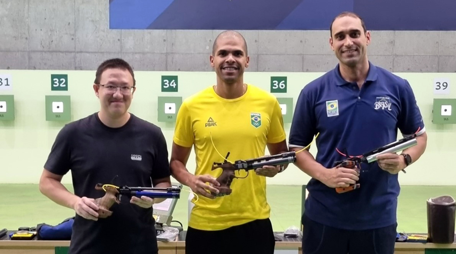Felipe Wu, Philipe Chateaubrian e Adauto Silveira