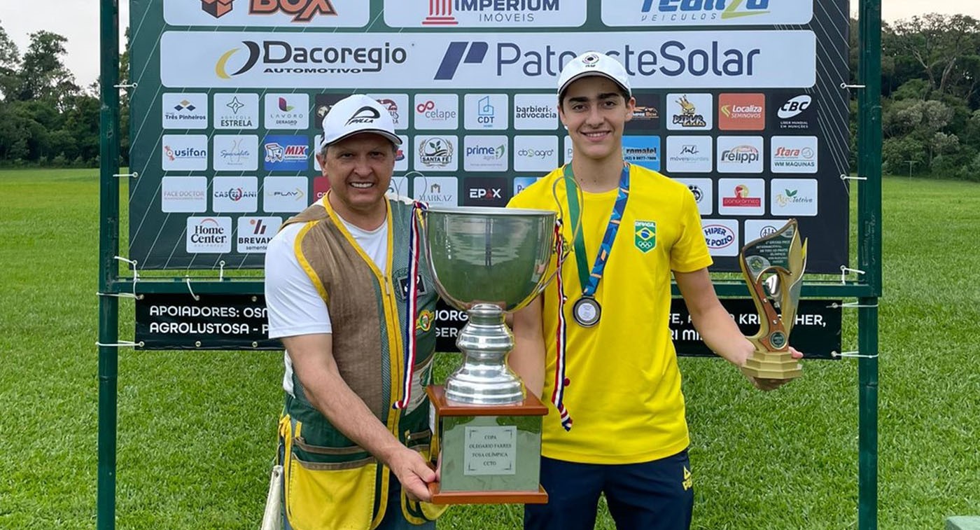 Hussein Daruich foi o campeão do 4º GP de Tiro ao Prato Olímpico