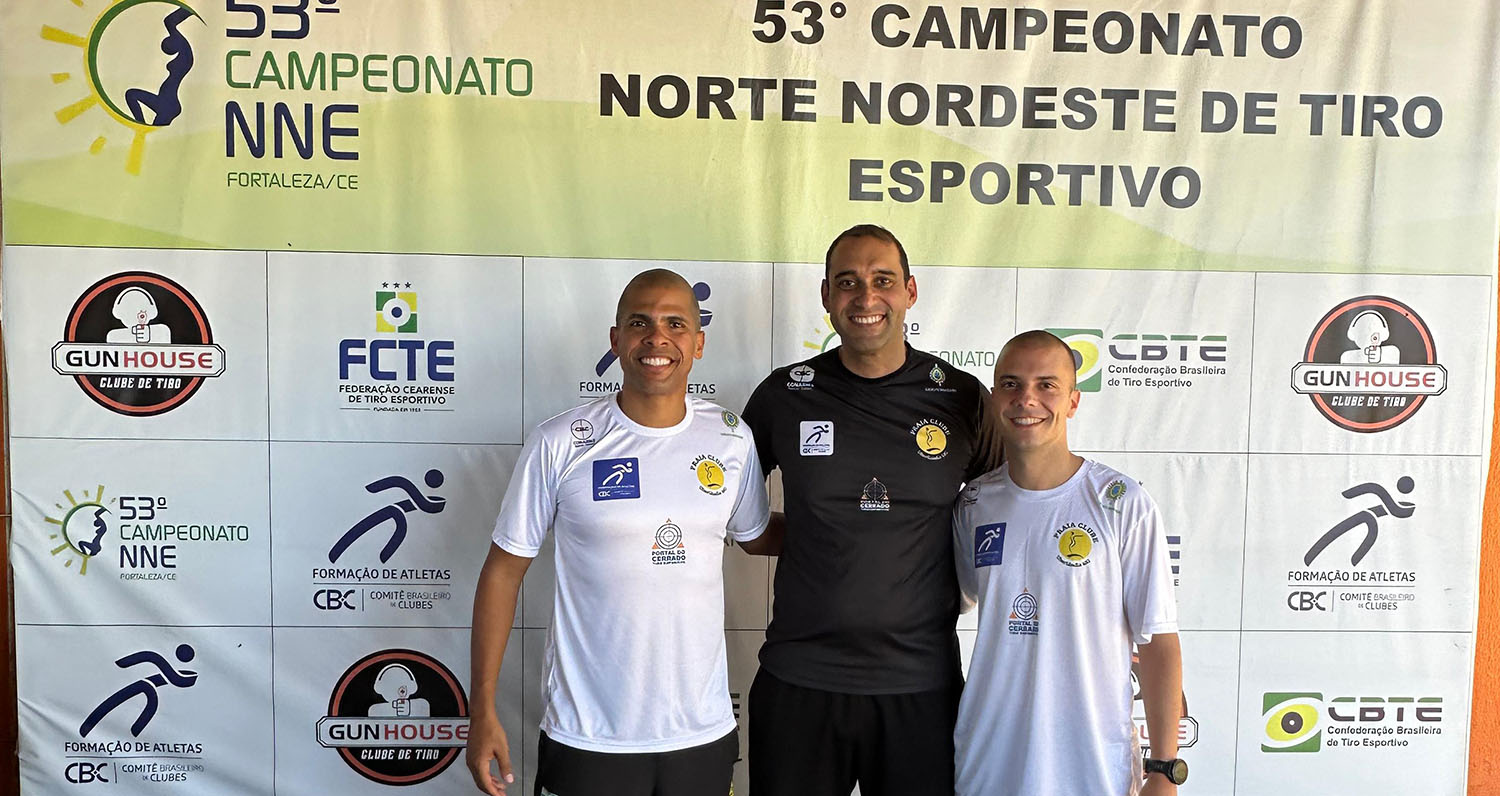 Philipe Chateaubrian, Adalto Silveira e Ivo Rocha