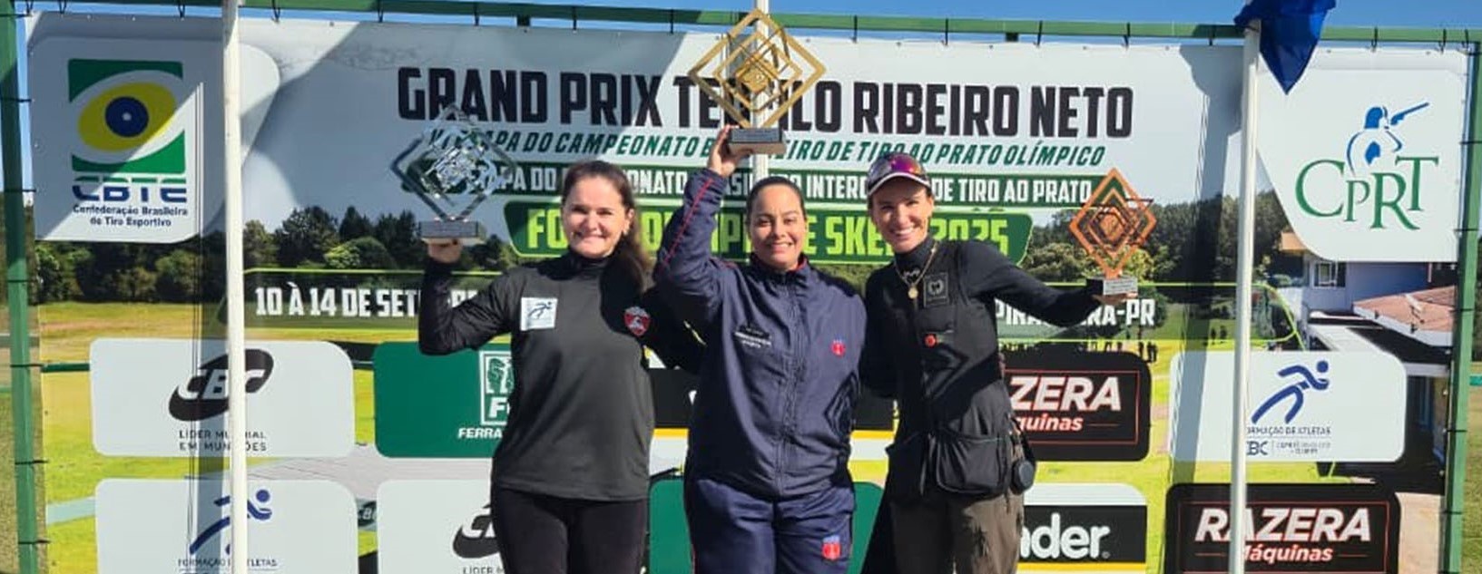 Podio Fossa Olimpica Feminino