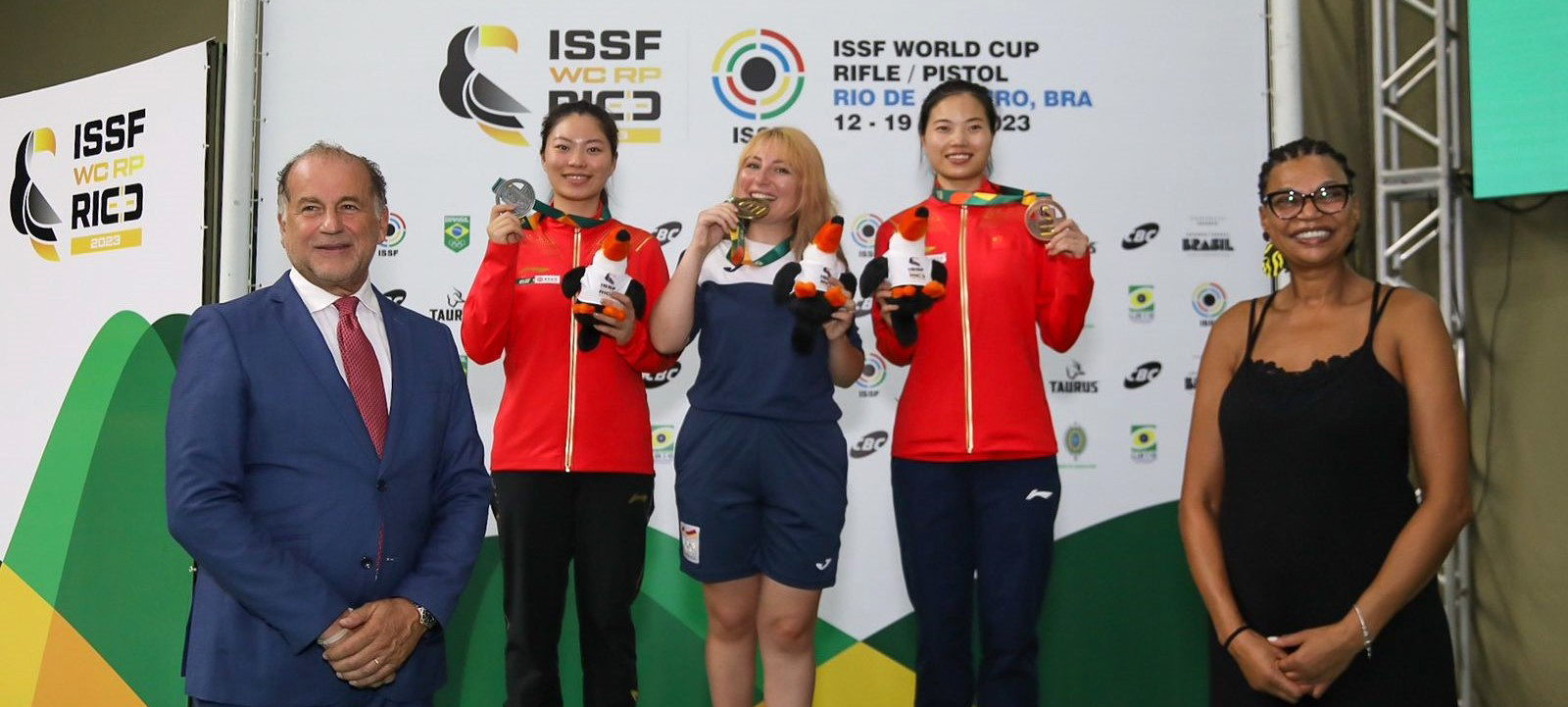 Premiação Pistola de Ar 10m Feminino