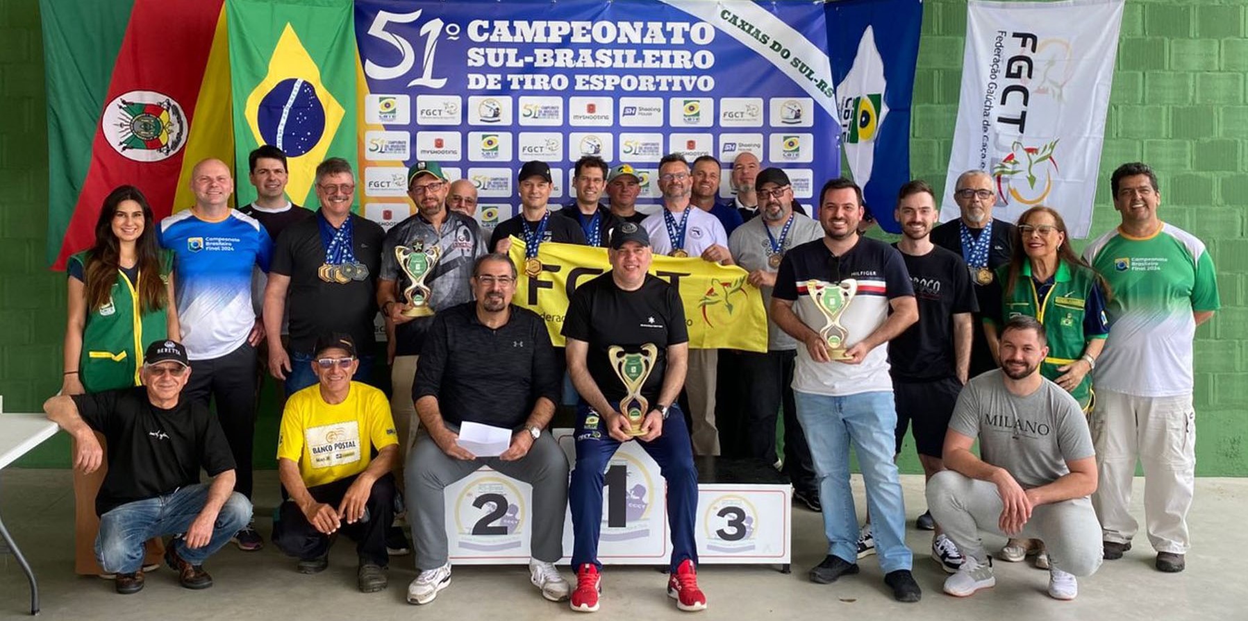 Rio Grande do Sul é o campeão do SULBRA 2025