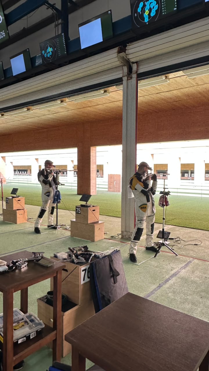 Rippel e Sampaio - Treino na Copa do Mundo do Cairo 2026