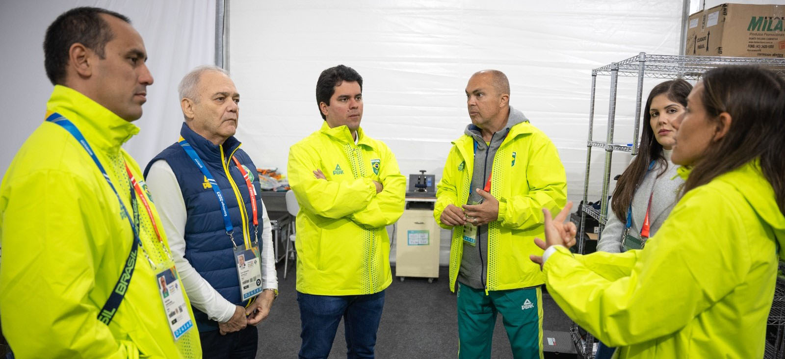 Visita do Ministro do Esporte